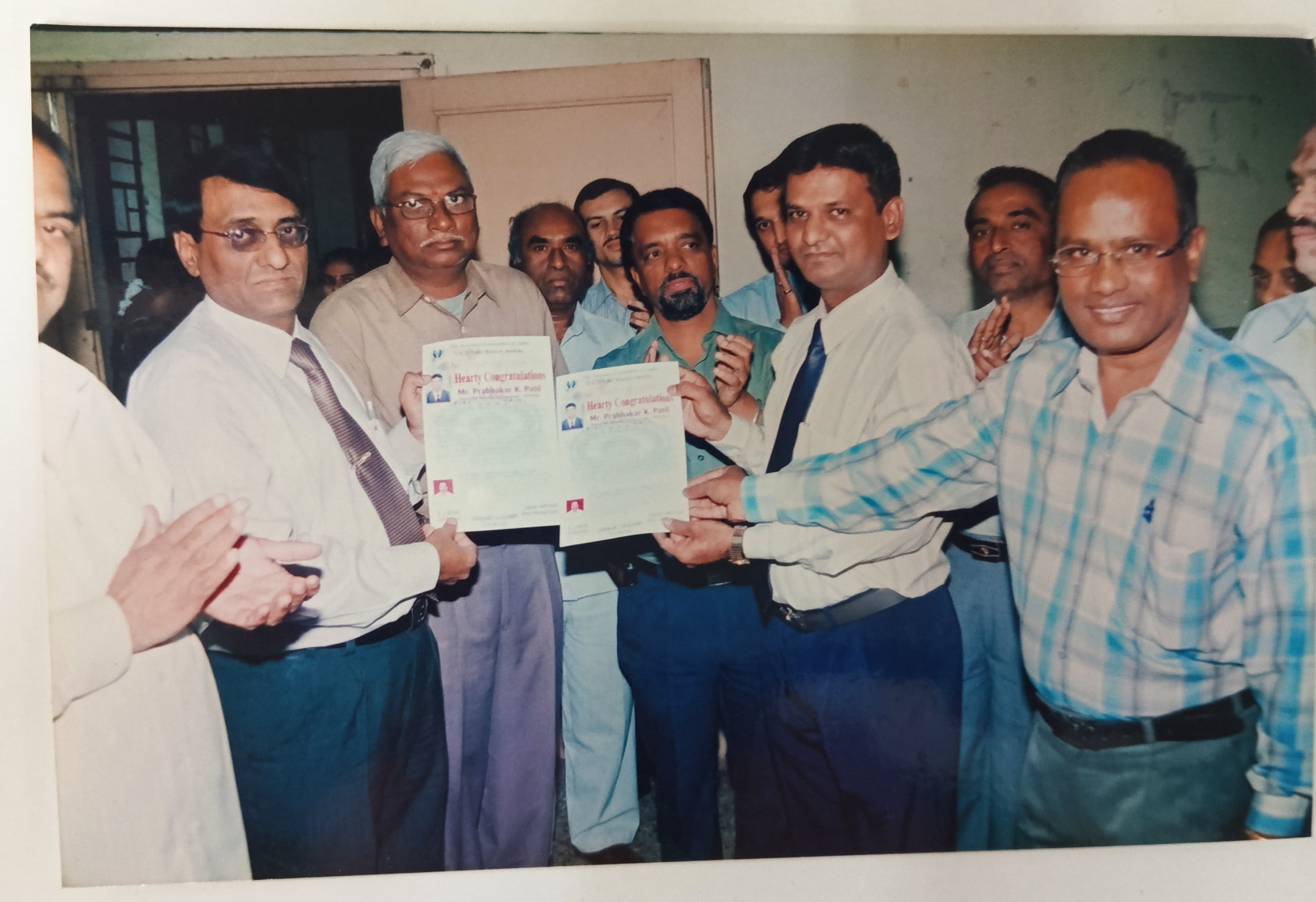 MDRT 2007 Felicitated by LIC Chief Manager